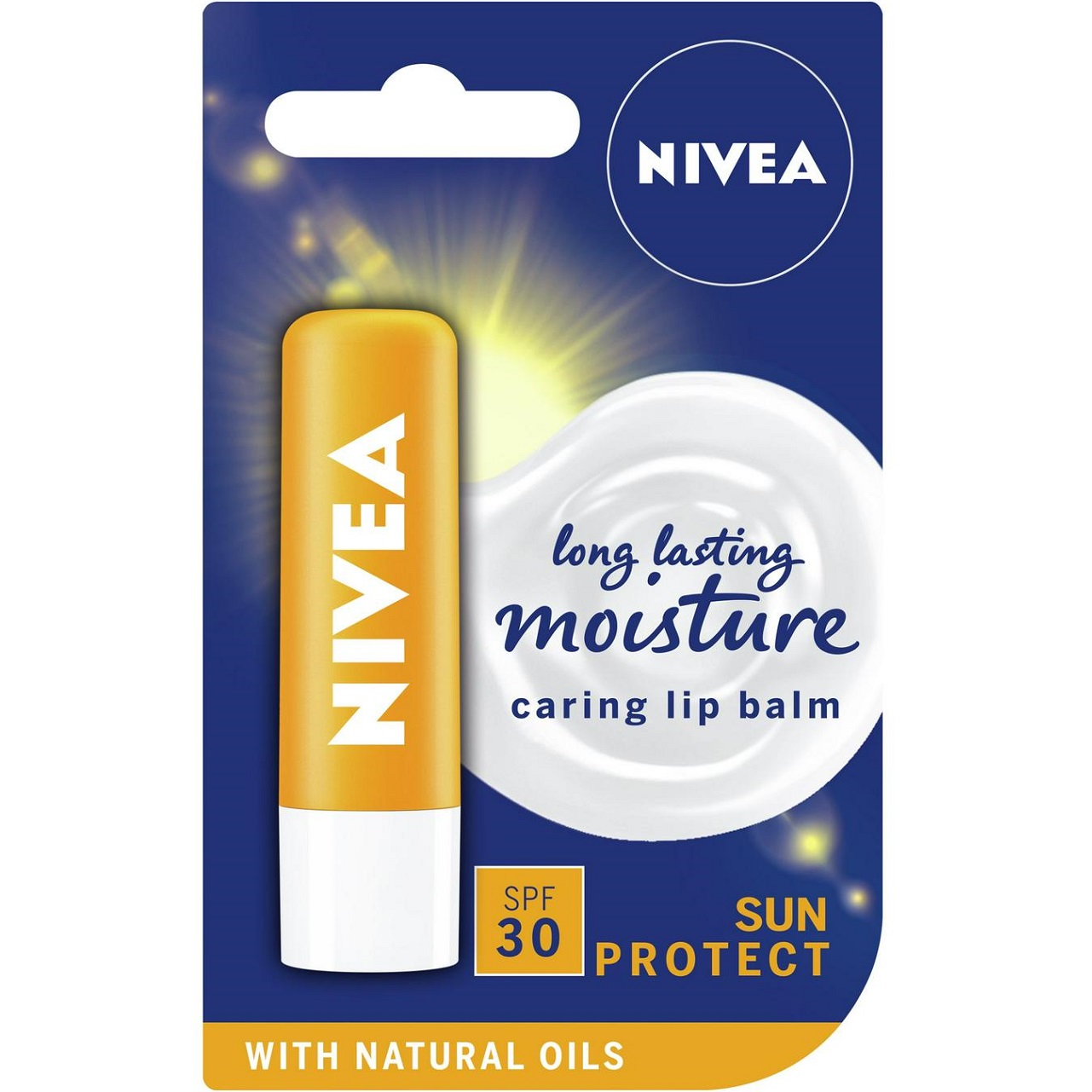 Nivea Sun Protect Lip Balm with SPF30 Colour Zone Cosmetics