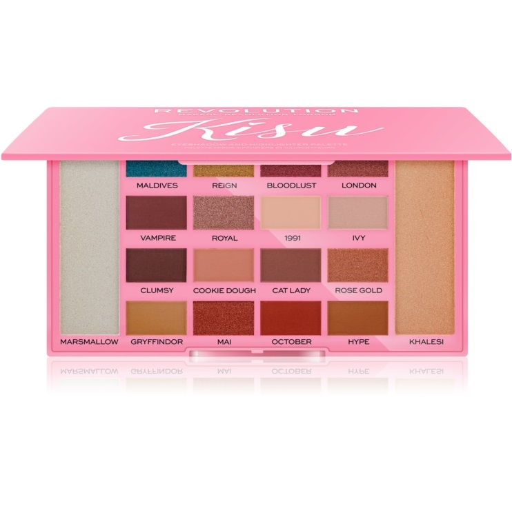 Revolution X Kisu Eyeshadow and Highlighter Palette
