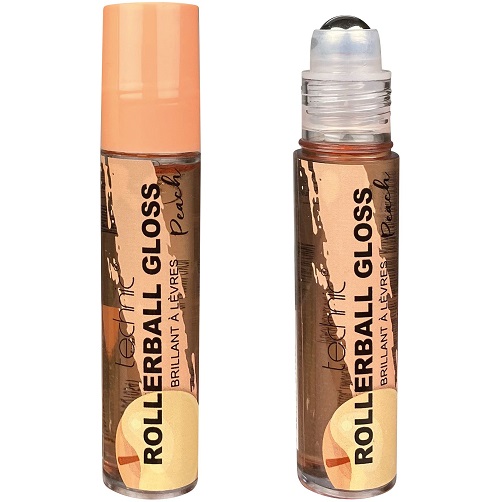 Technic Rollerball Lip Gloss Peach Colour Zone Cosmetics
