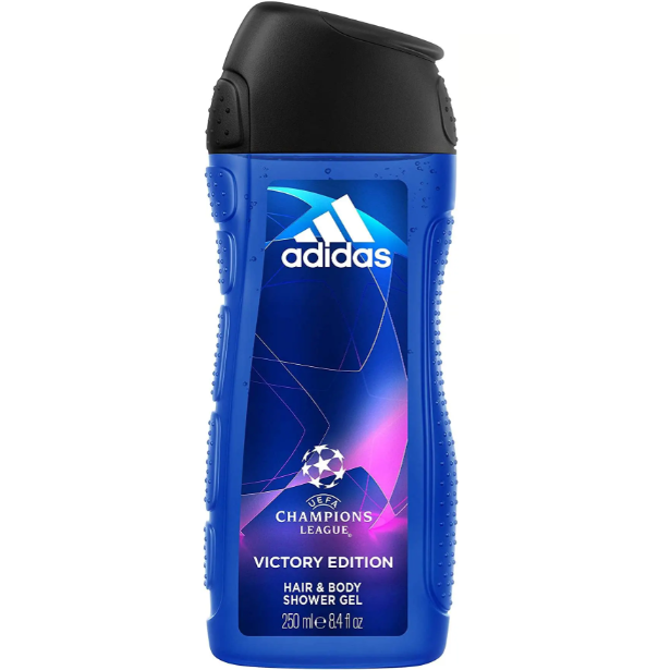 Adidas UEFA Champions League Victory Edition Hair & Body Shower Gel for