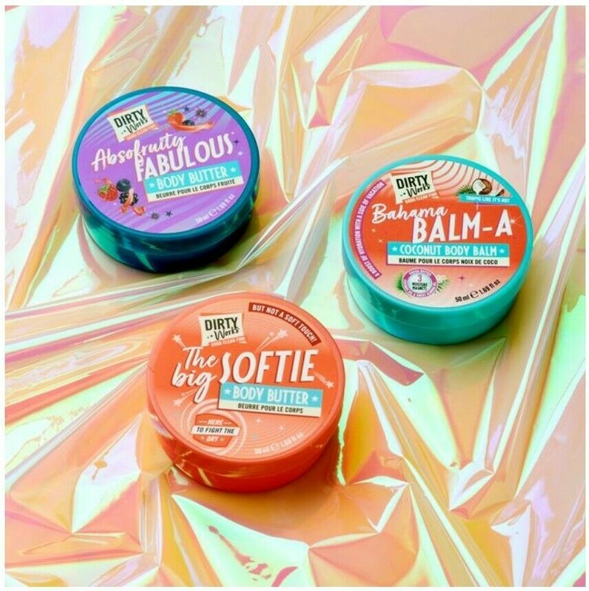 Dirty Works Get a Smooth On Body Butters Gift Set (3 x 50ml) Colour