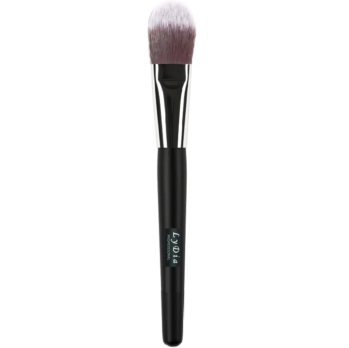 LyDia Professional Black/Silver Foundation Makeup Brush F011S Colour