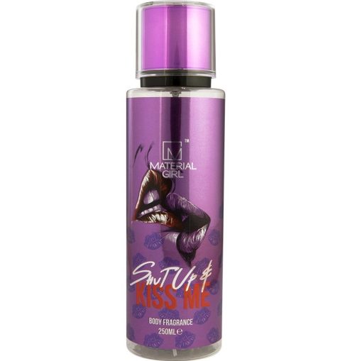 Material Girl Body Mist Spray 250ml Shut Up And Kiss Me Colour Zone