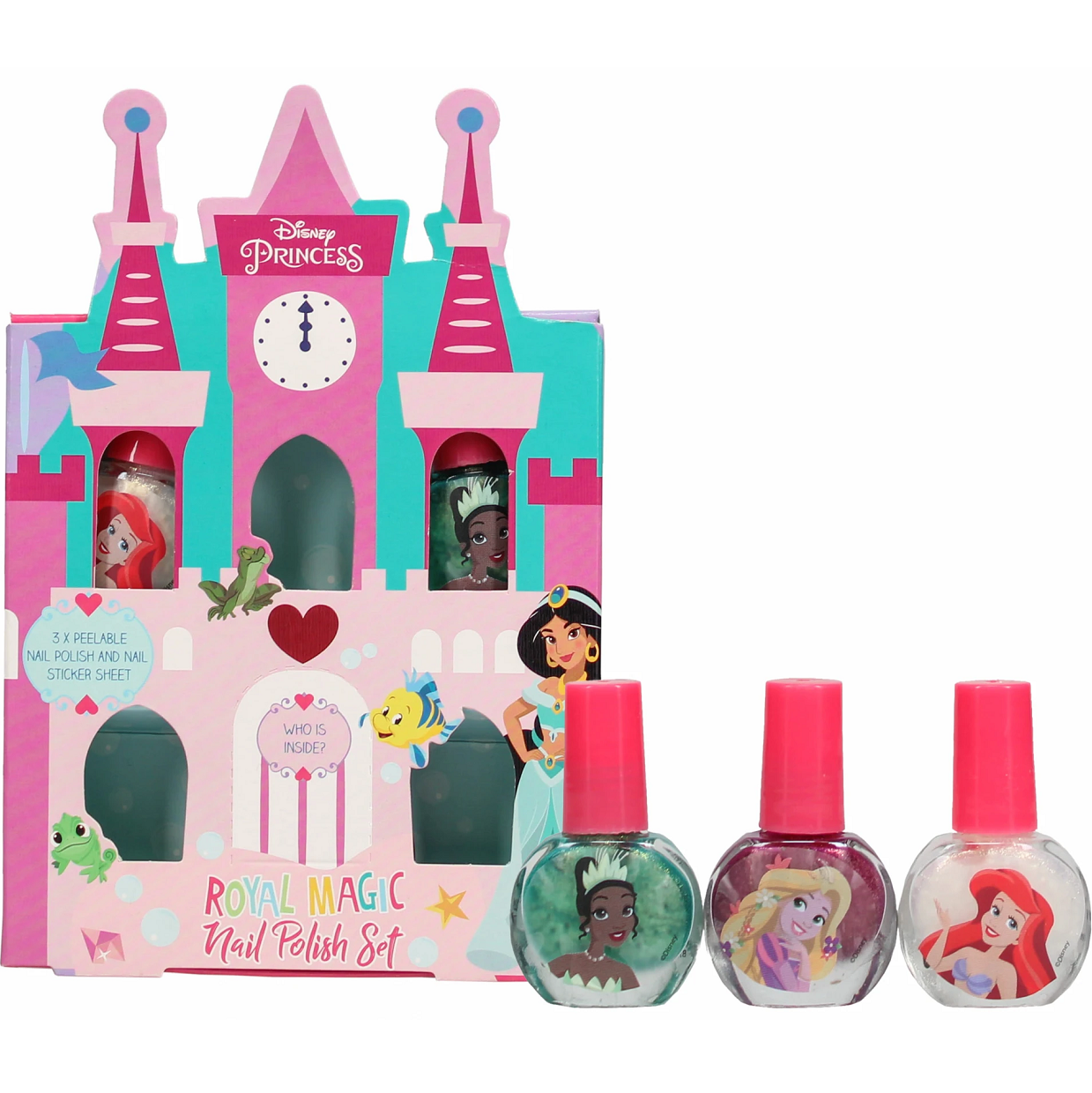 Disney Princess Royal Magic Nail Polish Gift Set Colour Zone Cosmetics