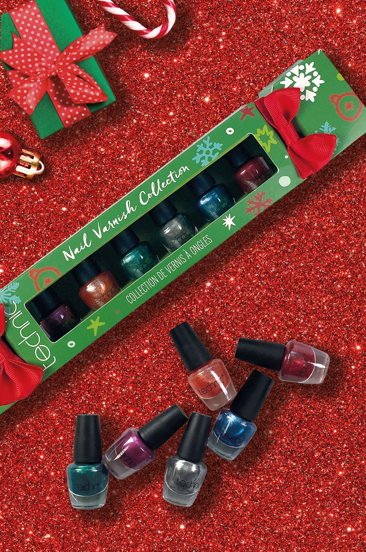 Technic Nail Polish Cracker Gift Set 992811 Colour Zone Cosmetics