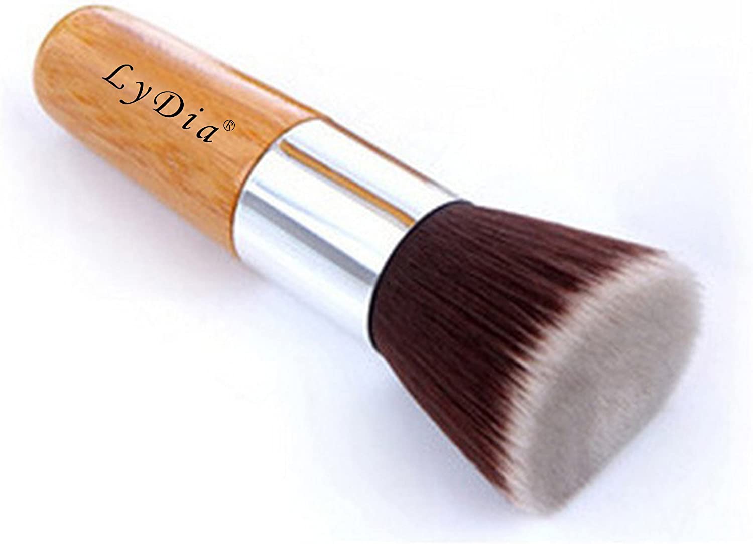 LyDia Flat Top Buffer Bamboo Brush Colour Zone Cosmetics