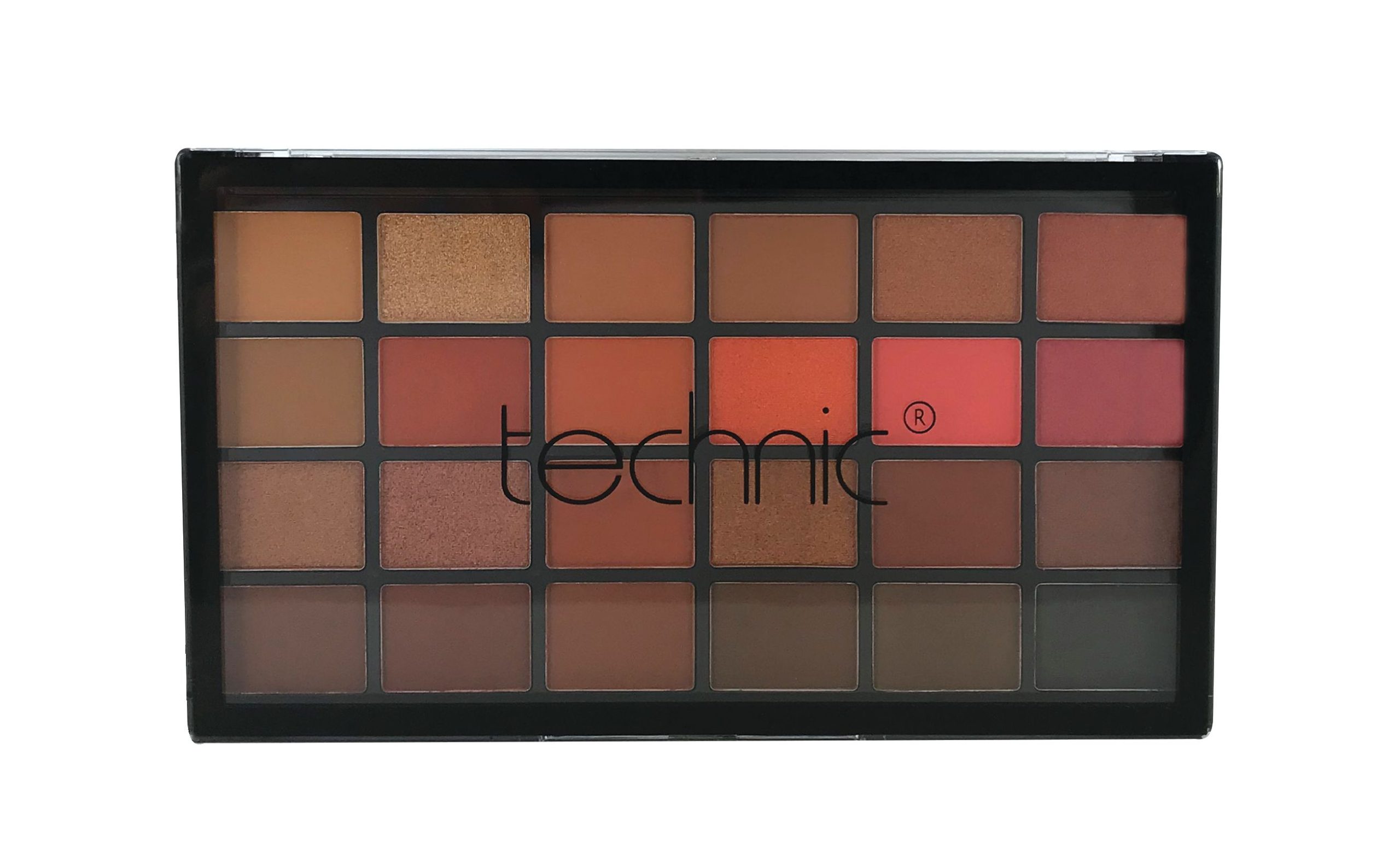 Technic 24 Colours Pressed Pigment Eyeshadow Palette The Heat Is On