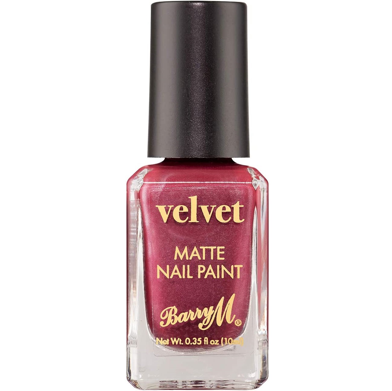 Barry M Velvet Matte Nail Paint Polish Crimson Couture Colour Zone