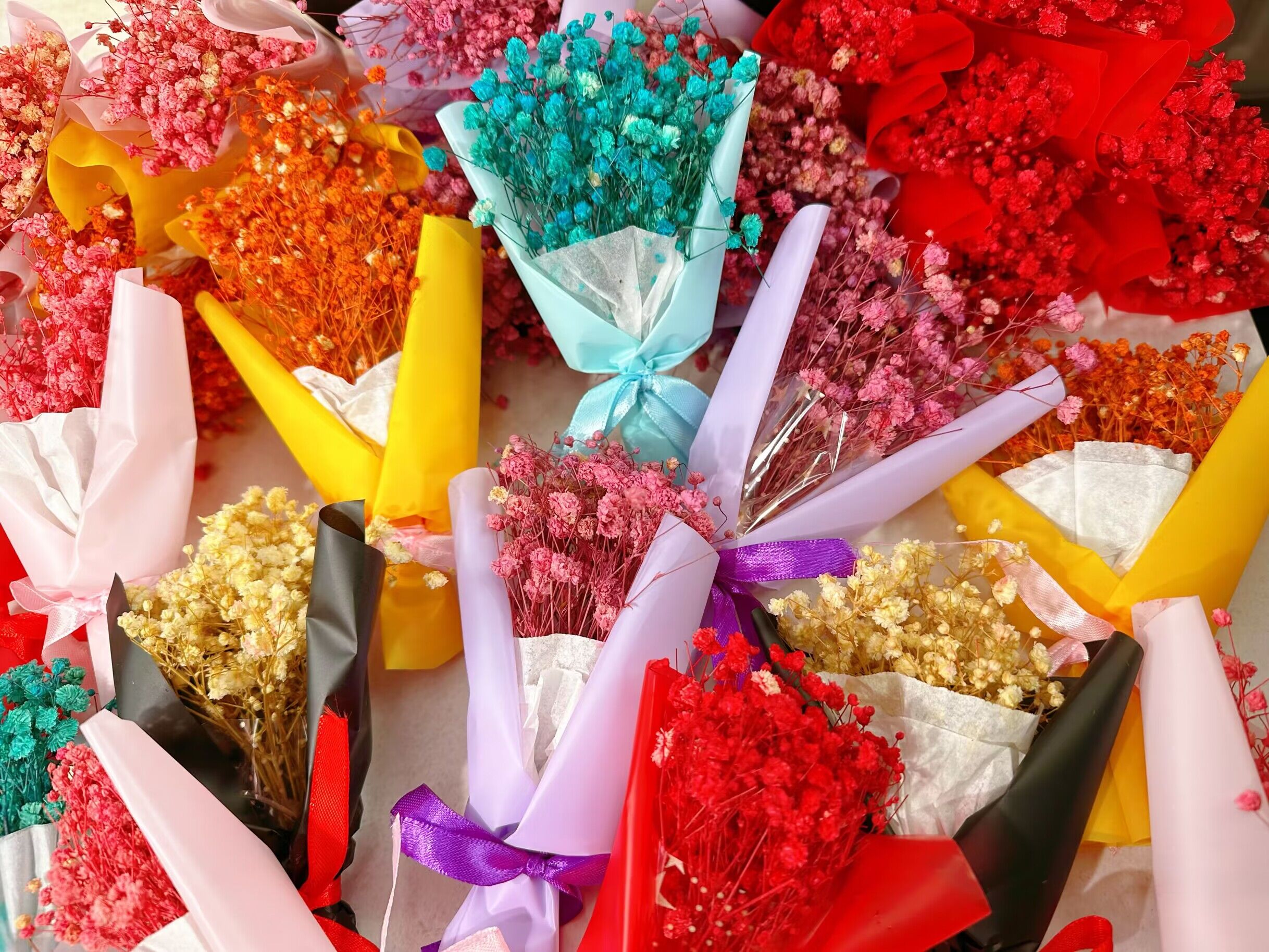 Small Handmade Dried Flower Bouquet 1