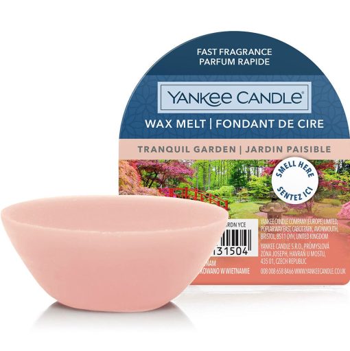 Yankee Candle Wax Melt 22g Tranquil Garden Colour Zone Cosmetics