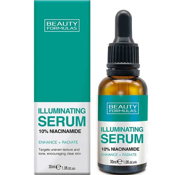 Beauty Formulas 10 Niacinamide Illuminating Serum 30ml Colour Zone