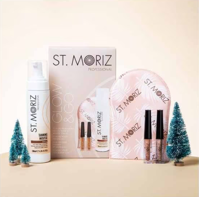 St. Moriz Glow & Go Gift Set Colour Zone Cosmetics