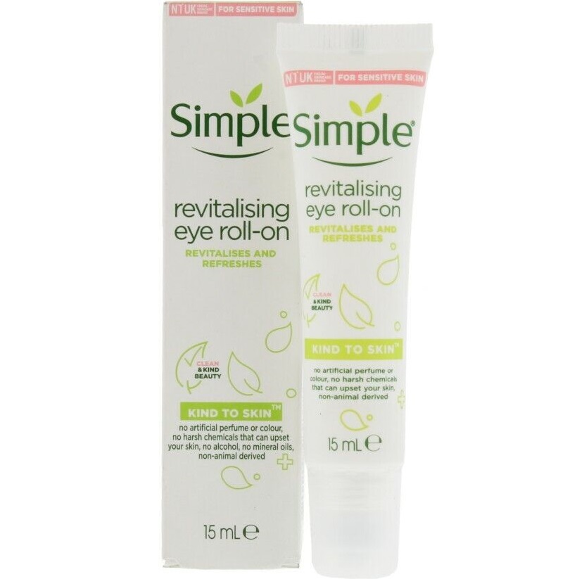 Simple Revitalising Eye RollOn 15ml Colour Zone Cosmetics