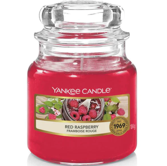 Yankee Candle Classic Small Jar 104g Red Raspberry Colour Zone