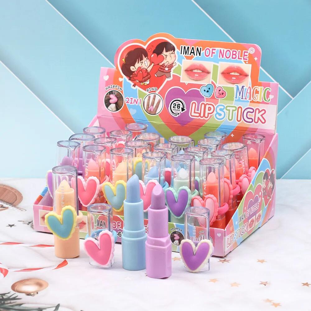 iMan of Noble Cute Heart Colour Changing Lip Balm 6