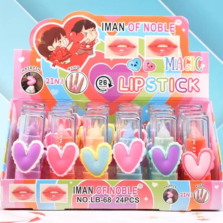 iMan of Noble Cute Heart Colour Changing Lip Balm 9
