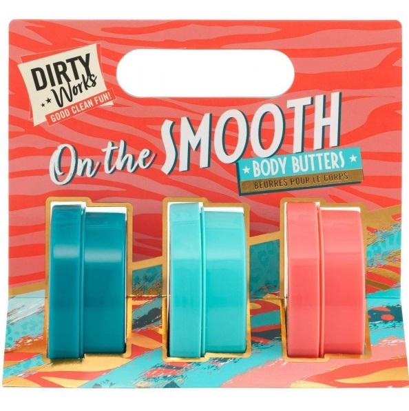 Dirty Works On The Smooth Body Butters Gift Set (3 x 50ml) Colour