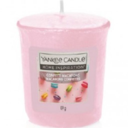 Yankee Candle Home Inspiration Votive 49g Confetti Macarons Colour