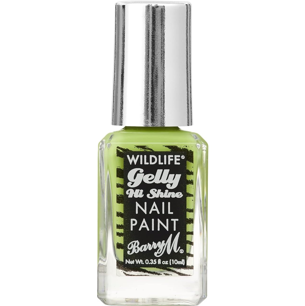 Barry M Wildlife Gelly Hi Shine Nail Paint Nail Polish - Rainforest Green