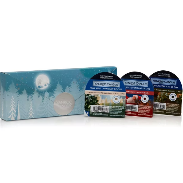 Yankee Candle 3pcs Scented Wax Melts Gift Set Colour Zone Cosmetics