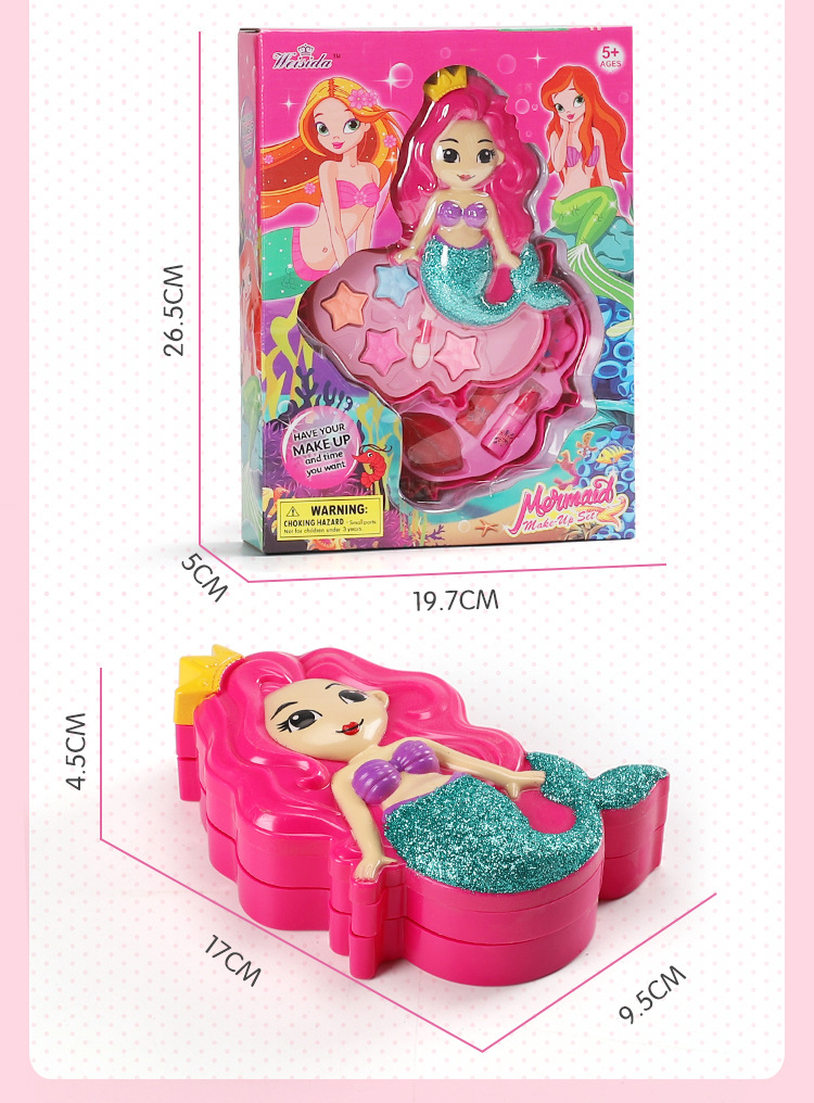 Happy Mermaid Kids Makeup Set R (2 Layers) 1