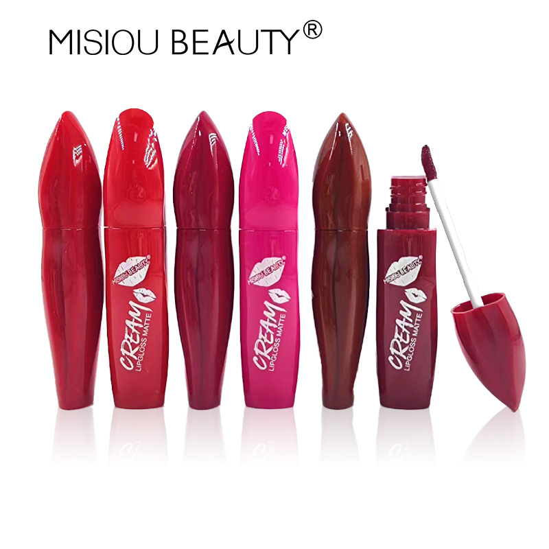 Misiou Beauty 6pcs Romantic House Kiss Liquid Lipstick Set (10ml x 6) - Image 5