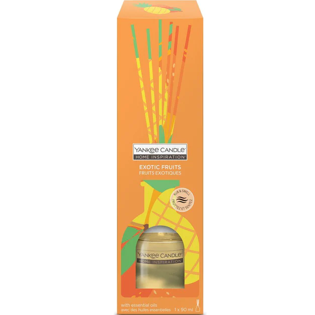 Yankee Candle Home Inspiration Reed Diffuser 90ml - Exotic Fruits 1