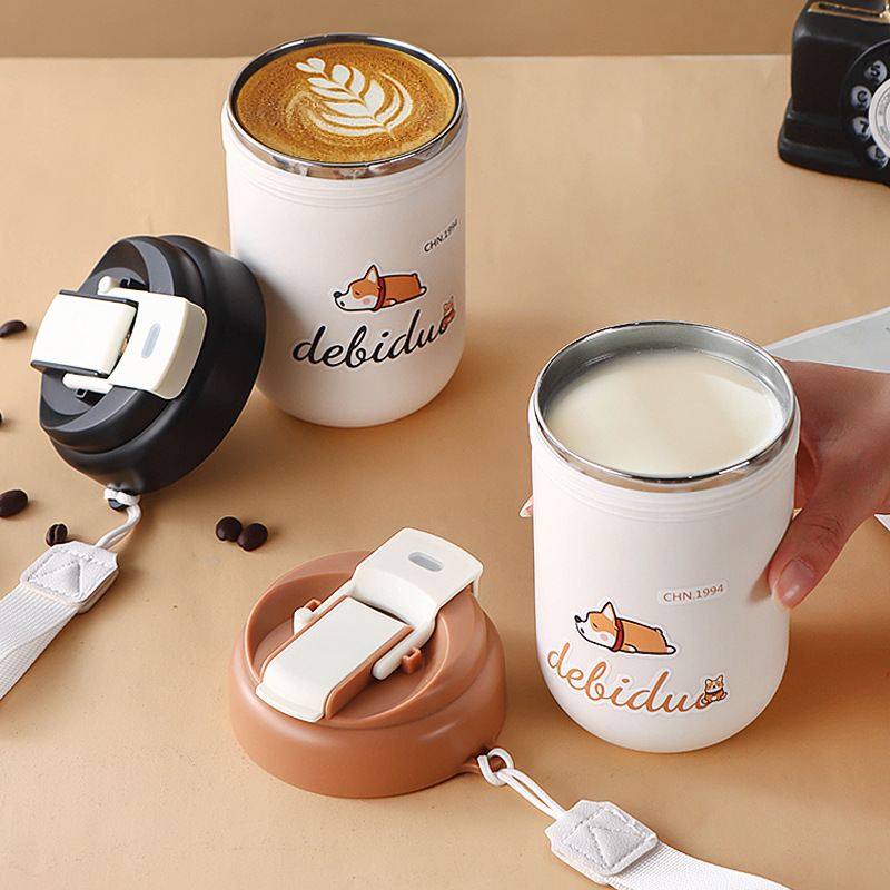 Stainless Steel Cute Coffee Mug 1