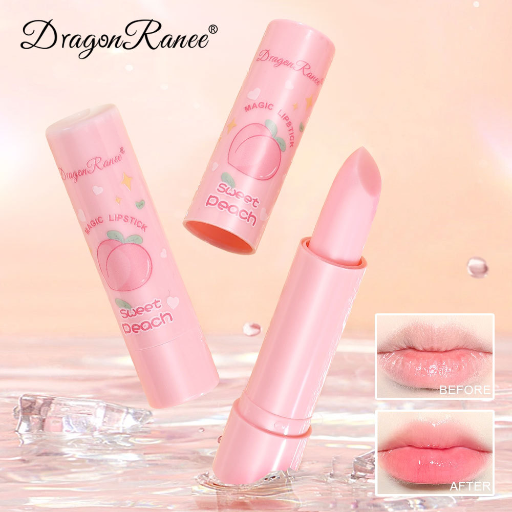 Dragon Ranee Sweet Peach Moisturising Colour Changing Lipstick 1
