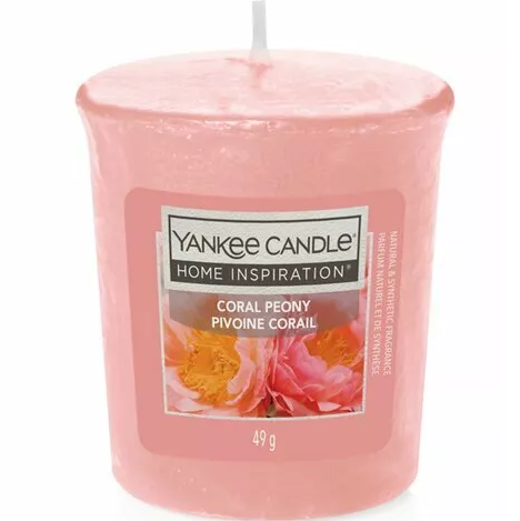Yankee Candle Home Inspiration Votive 49g - Coral Peony