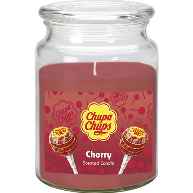 Chupa Chups Large Scented Candle 510g - Cherry