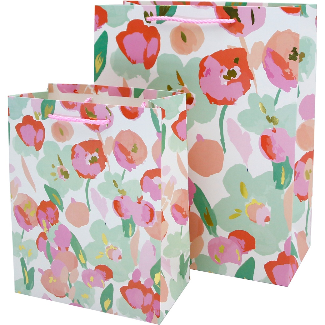 Floral Cardboard Gift 3351-1 - Large