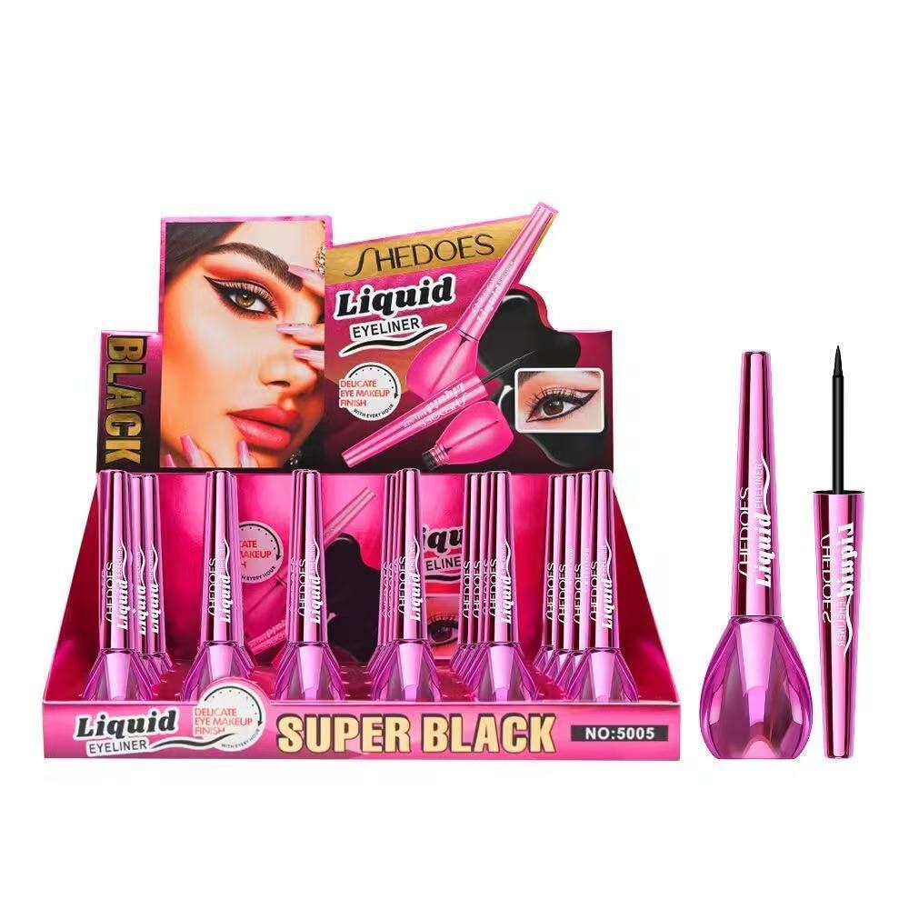 Shedoes Black Liquid Eyeliner in Pink Package