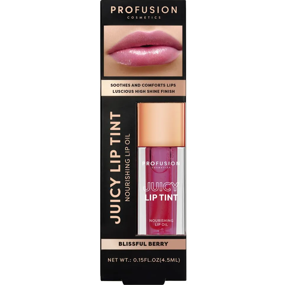 Profusion Juicy Lip Tint Nourishing Lip Oil - Blissful Berry