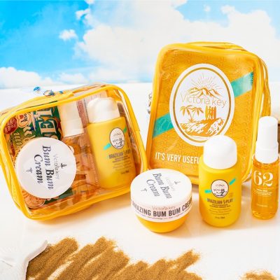 Victoria Key 3pcs Travel Set (Shower Gel 90ml, Body Cream 50ml and Spray Mist 30ml)