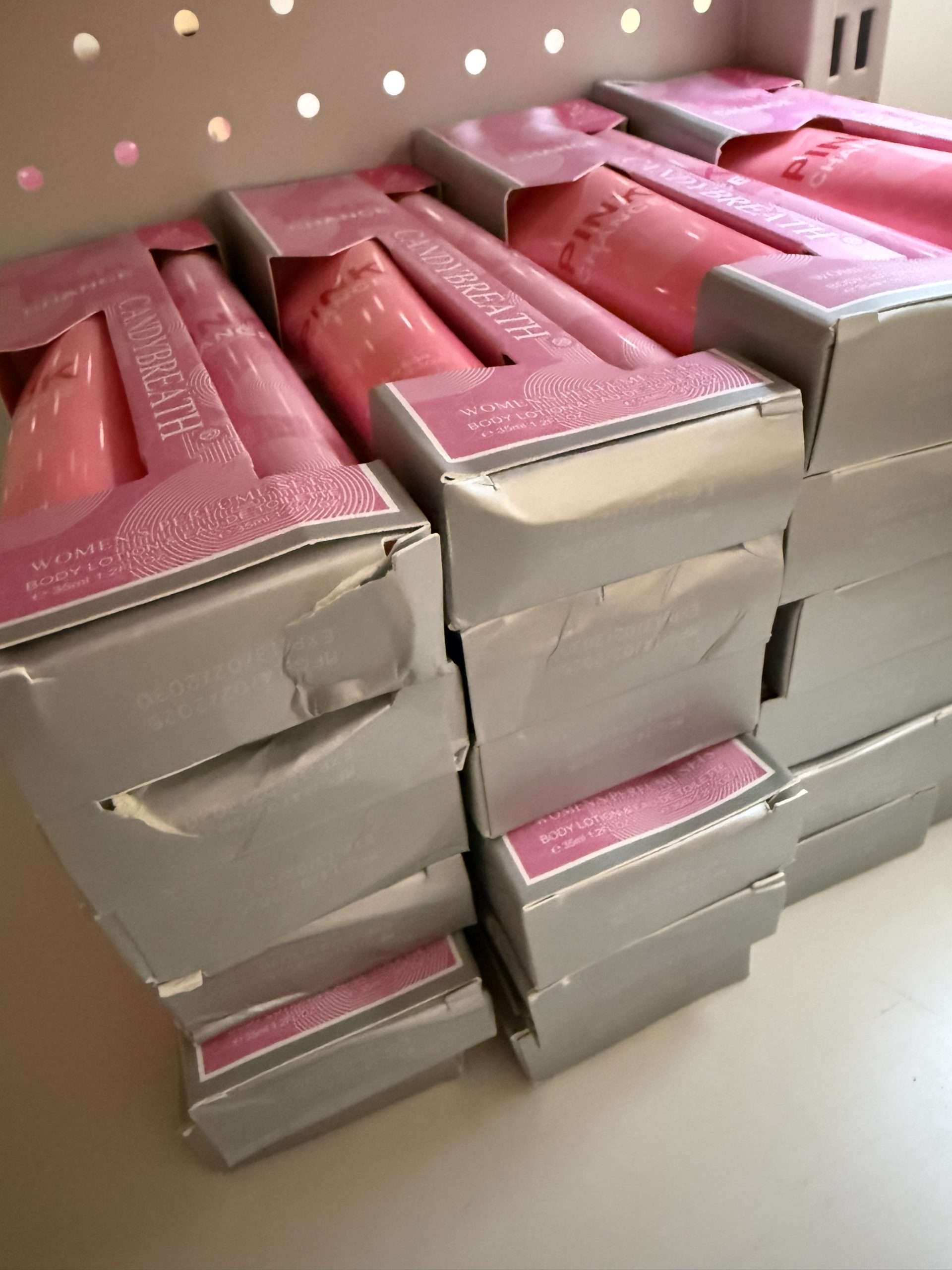 Candy Breath Perfume 35ml + Body Lotion 35ml Set - Pink Chance (defective packaging) - Image 4
