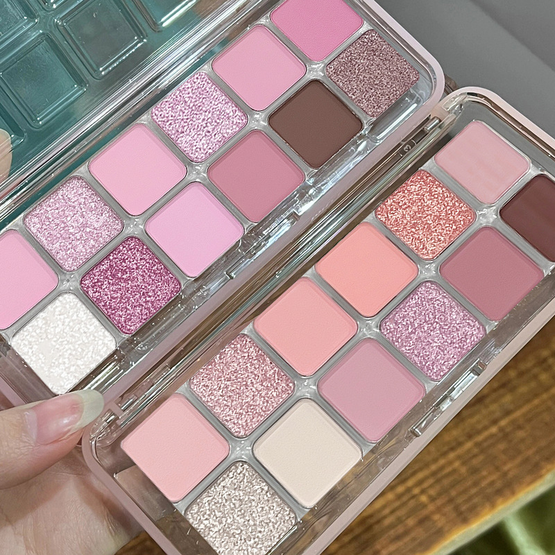 Kapeine 12 Colours Natural Fruit Pinky Colour Eyeshadow Palette