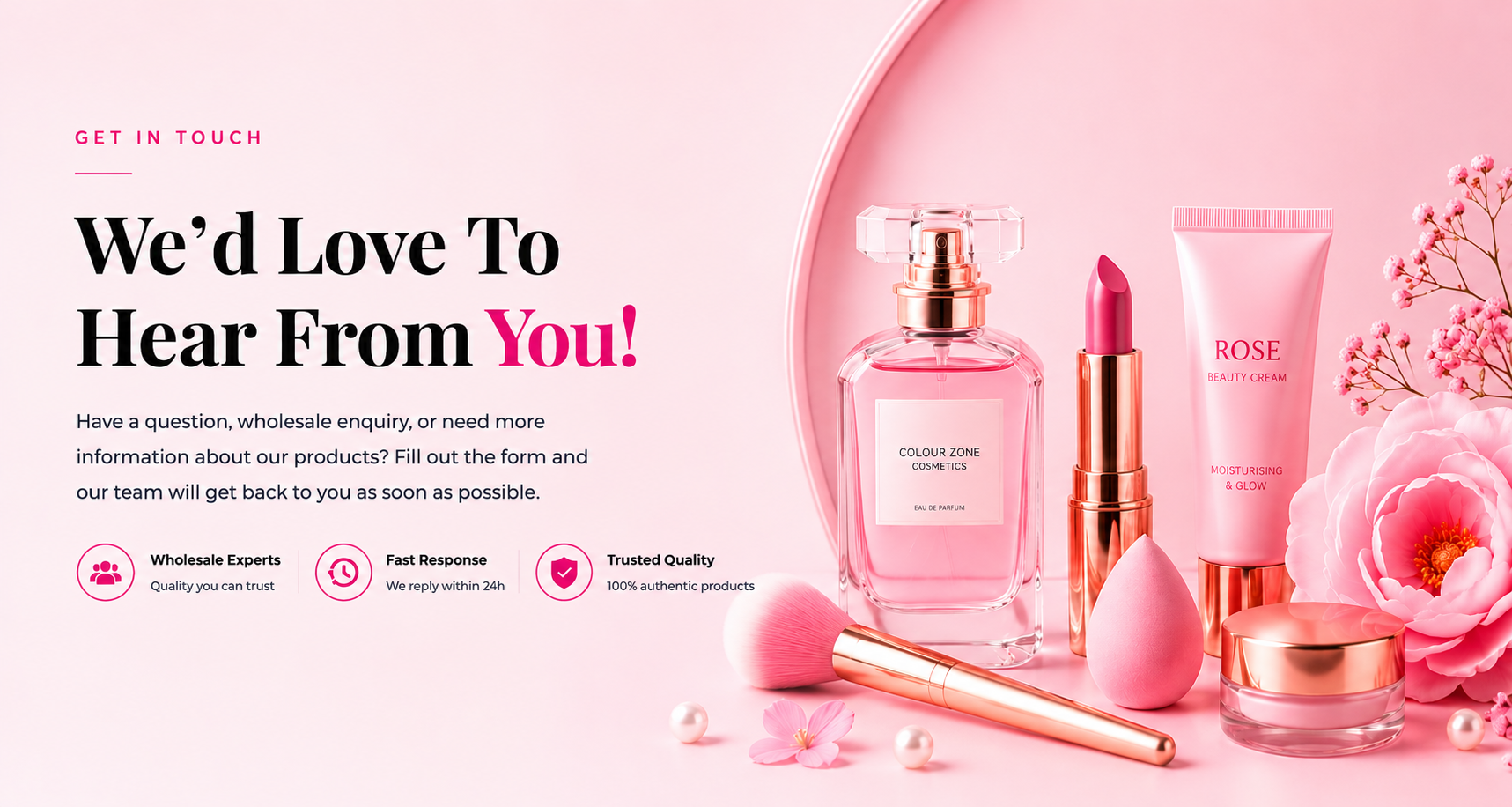 Contact us banner