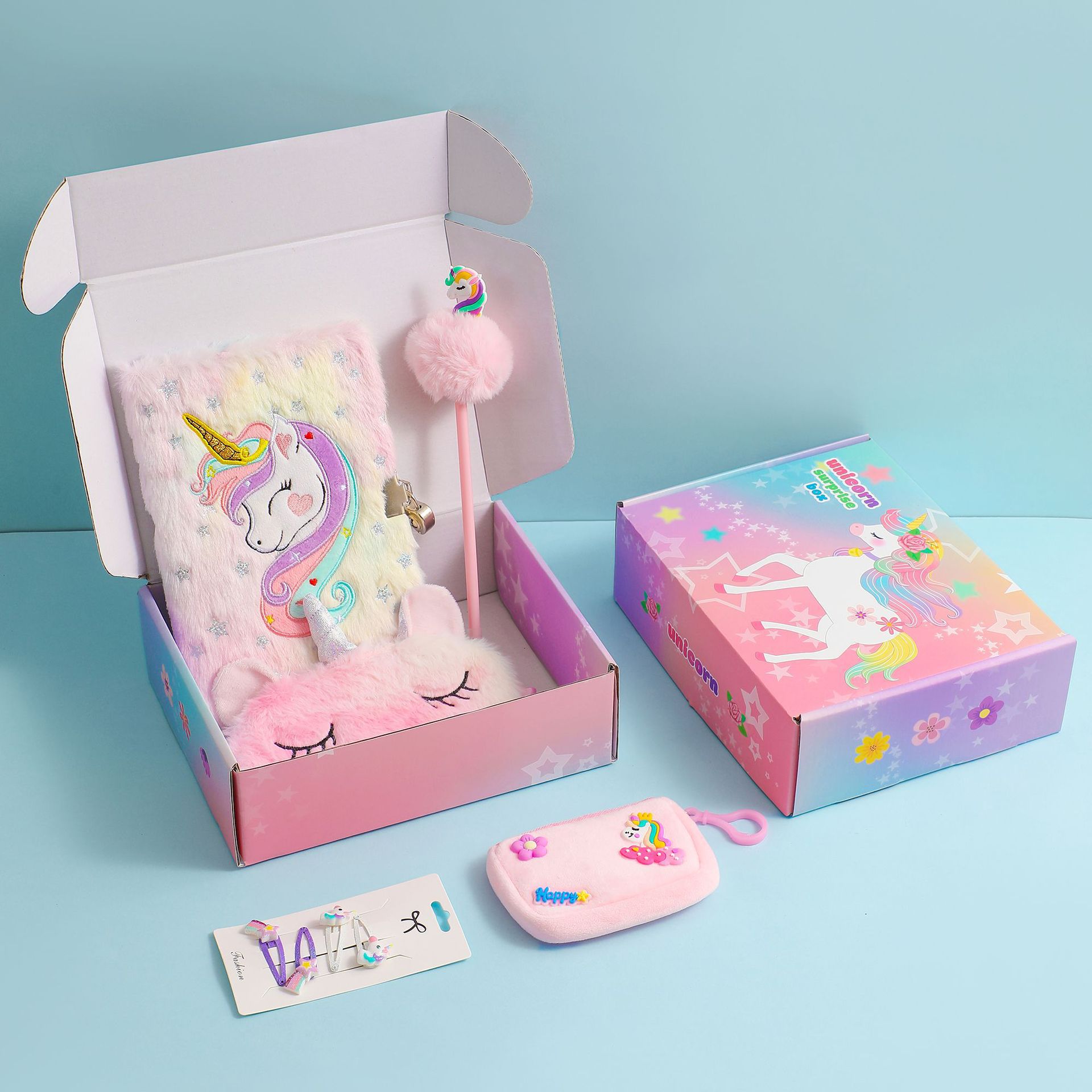 Unicorn Surprise Box Girls Boxed Gift Set B 1