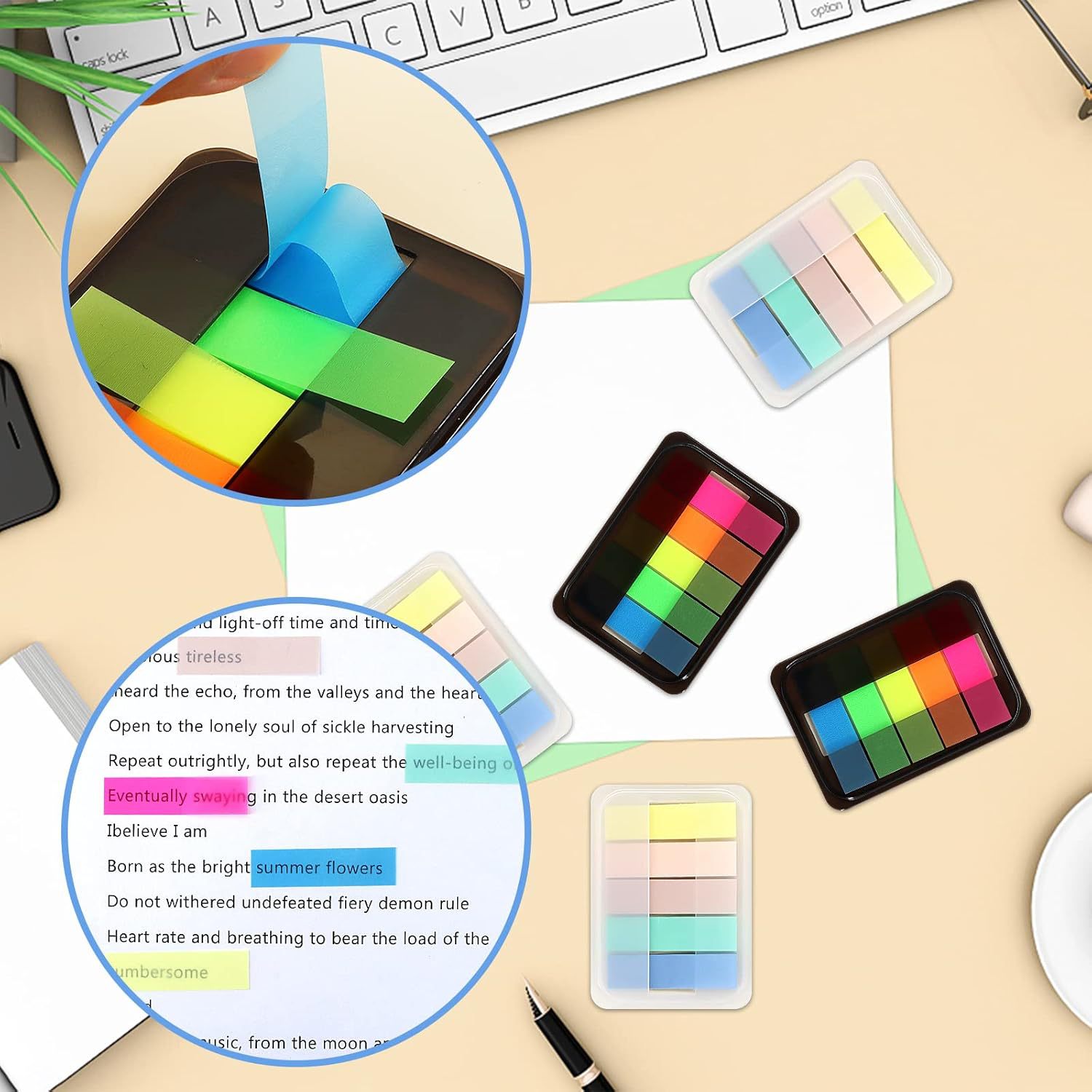 Colorful Page Marker Index Tab Removable Sticky Notes 1