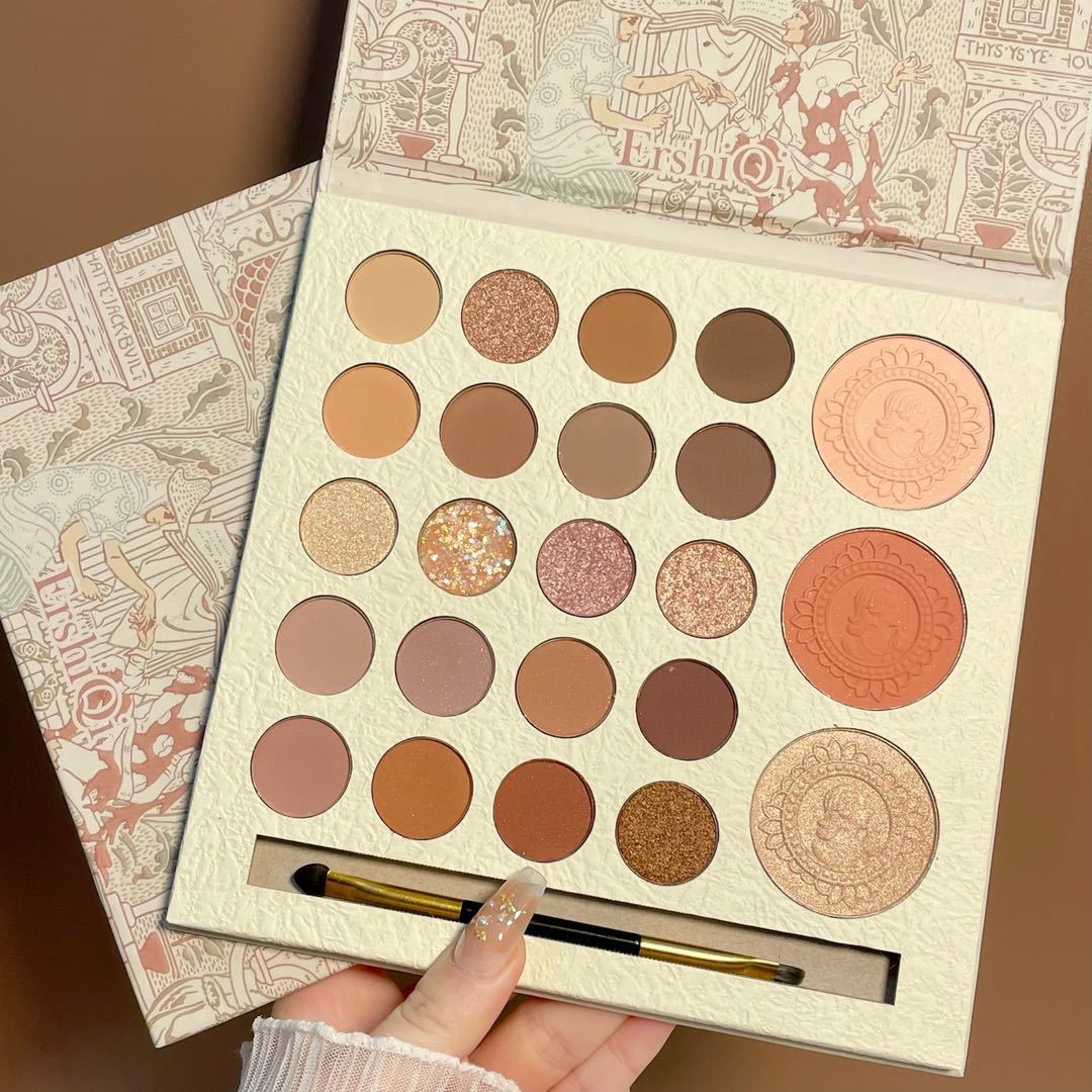 Ershiqi Pledge 23 Colours Eyeshadow n Face Palette - Image 3