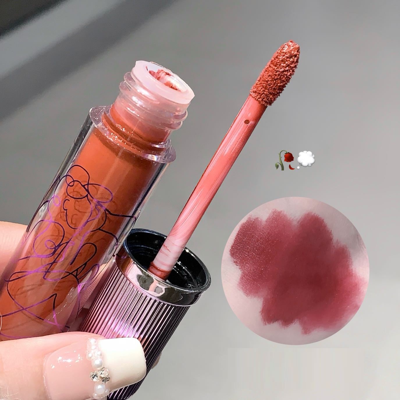 Kakashow 5pcs Ardent Desire Liquid Lipstick Set - Image 5