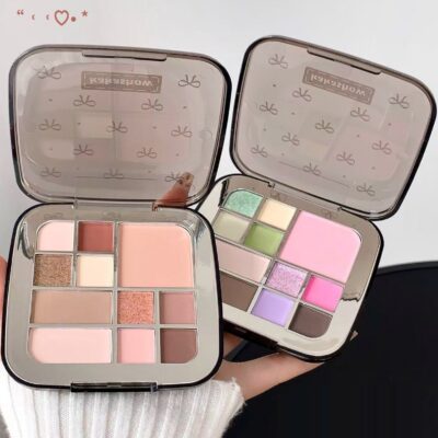 Kakashow Heart-Fluttering All In One Eye and Face Palette - Eyeshadow, Blush, Highlighter n Face Contour (various shades)