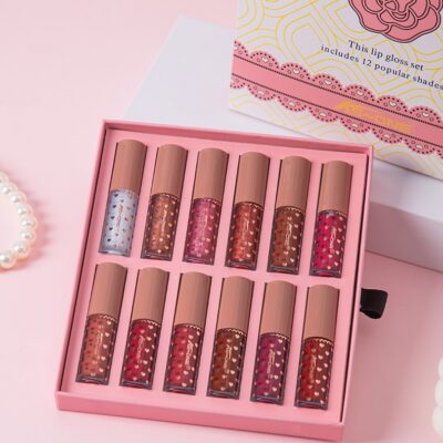 Ks-One 12pcs Liquid Lipstick Set (2.5g x 12)
